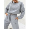 komplet damski dres korona szary